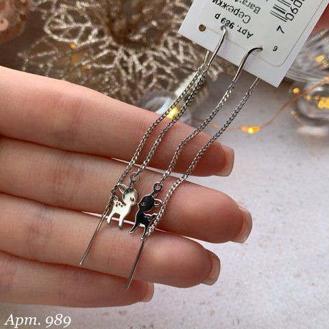 Серьги (P989) P989E фото