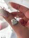 Серебряное колье сердце 40 см R406-40 фото 3